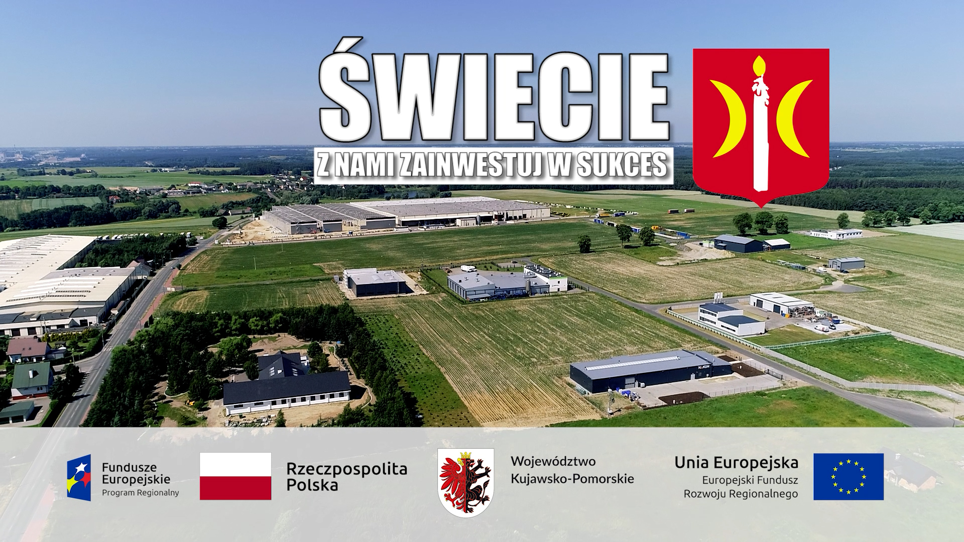 zdjęcie terenów iwestycyjnych na terenie gminy Świecie
