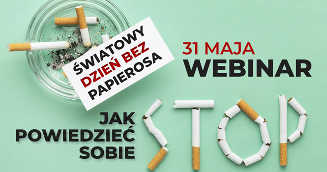 Światowy Dzień Bez Tytoniu - baner