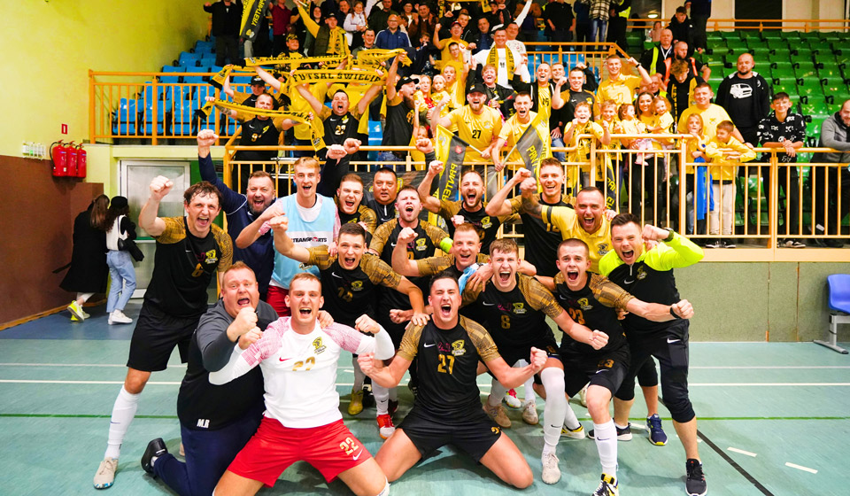 Futsal Świecie po wygranym meczu w Chojnicach