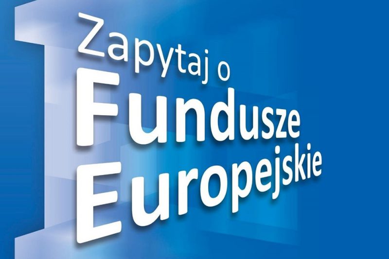 plakat: Zapytaj o Fundusze Europejskie