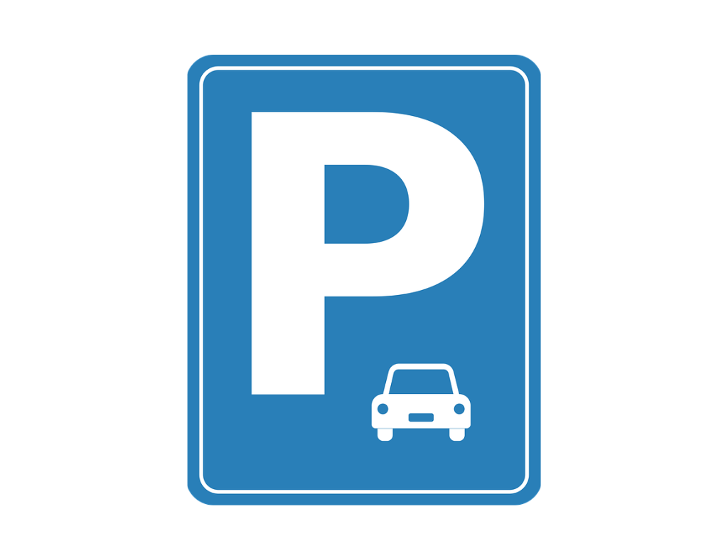 Znak drogowy Parking