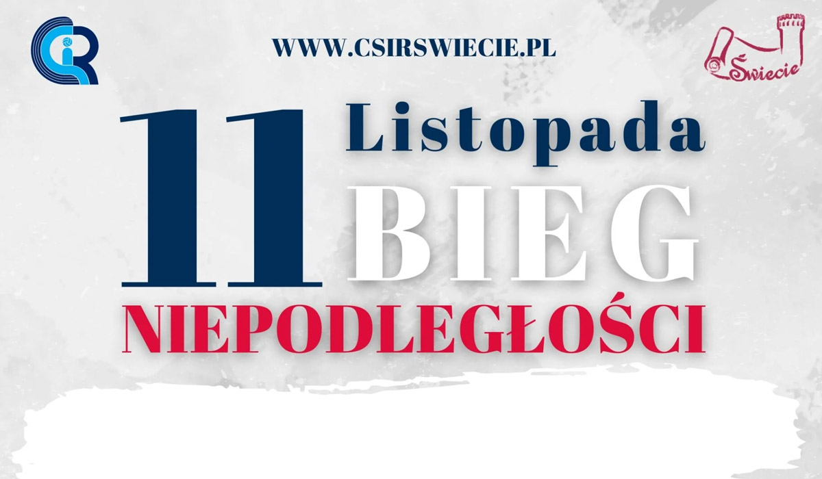 Plakat Biegu Niepodległości