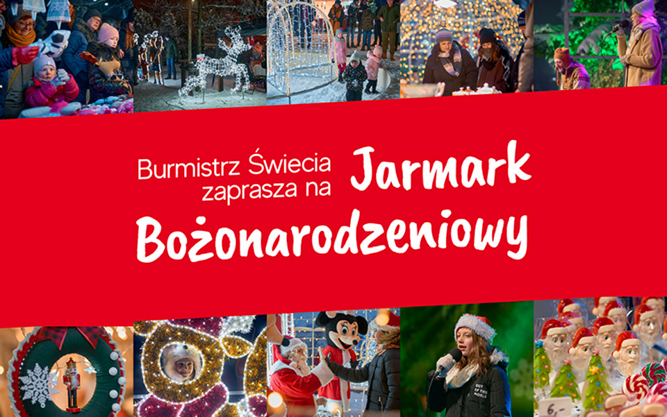 Plakat zapowiadający jarmark